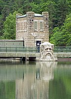 Strömkarlen på Strömkarlsbron i Trollhättan.