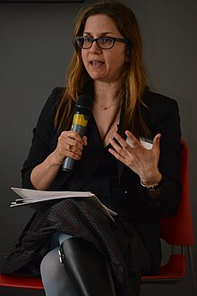 Susan Bernofsky speaking at swissnex San Francisco on April 3, 2013