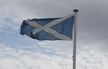 "A battle that pitches environmentalists against conservationists" Tattered Saltire2.jpg