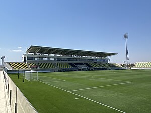 Die AEK Arena im Sommer 2021