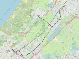 Tramlijn Leiden Noordeinde - Den Haag op de kaart