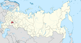 Oblast di Ul'janovsk – Localizzazione