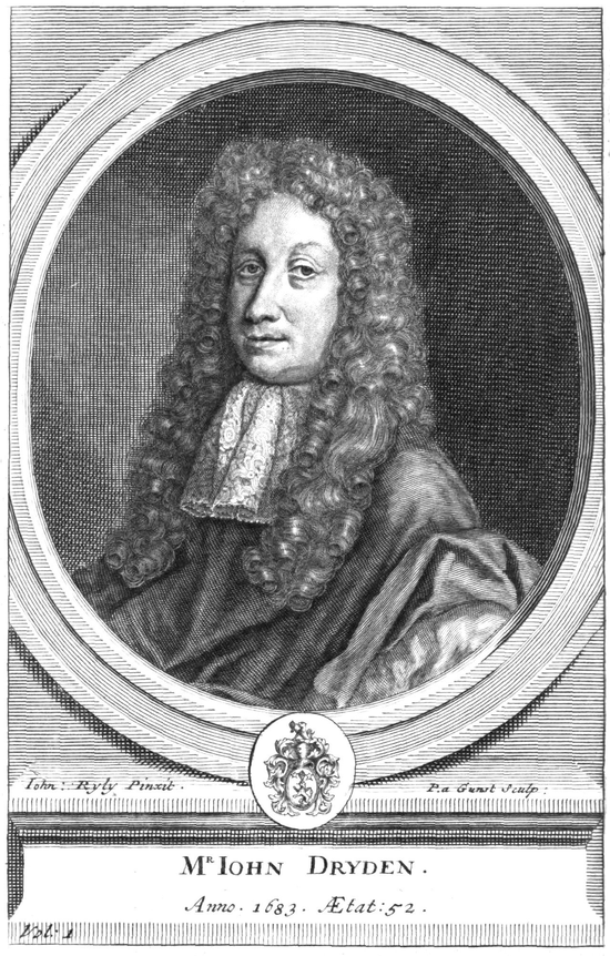 Portrait of John Dryden, aged 52