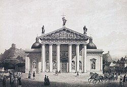 The Cathedral of Vilnius (1783), by Laurynas Gucevicius Wilno Katedra.jpg