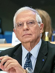 Hearing of Josep Borrell, High Representative Vice President (Josep Borrell) Hearing of Josep Borrell, High Representative Vice President-designate, A stronger Europe in the World (48859228793) (cropped).jpg