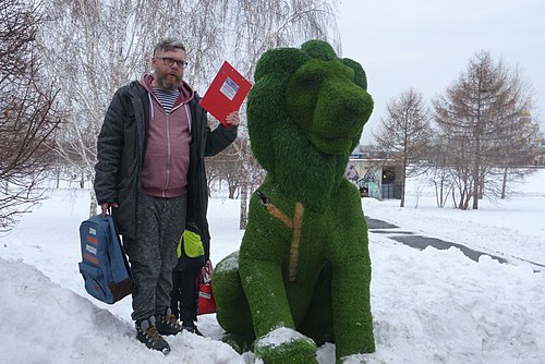 Противник Москвина выступает на акции за «Храмовую Альтернативу»