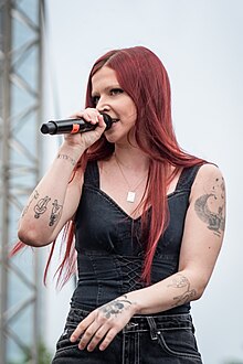 Erika Lundmoen at VK Fest 2023 in St. Petersburg