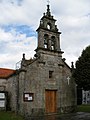 Igrexa parroquial de Santaia.