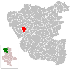 Poziția Ahlum pe harta districtului Altmarkkreis Salzwedel