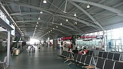 Interno del Terminal Internazionale