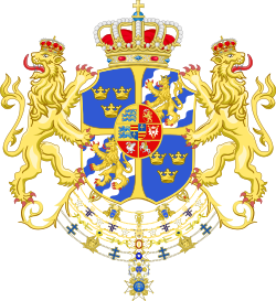 Gustav IV Adolf av Sveriges våpenskjold