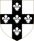 Arms of Sir William Le Neve.svg