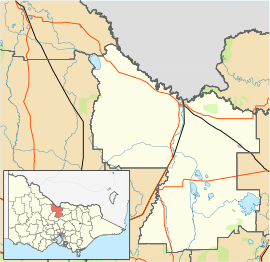 Nanneella is located in Shire of Campaspe