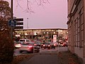 Alt Biesdorf - Blick auf die BMW Niederlassung Berlin