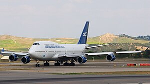 Boeing 747-475 - Aerolíneas Argentinas - LV-ALJ - LEMD (1) .jpg