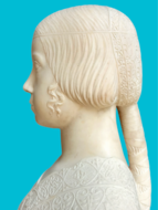 Busto da jovem Beatriz d'Este por Giovanni Cristoforo Romano, c. 1490.