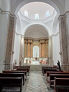 Interior de la capilla mayor