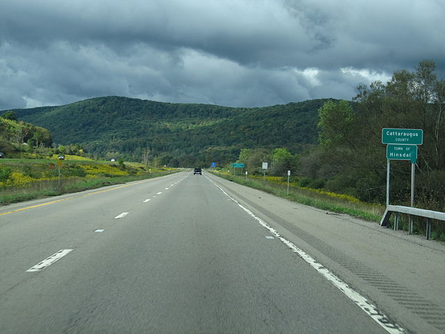 Interstate 86 im Cattaraugus County