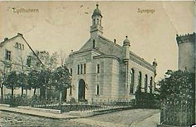 Синагога в Эйдткунене до 1930 года.