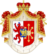 Coat of arms of Napoleon Bonaparte Louis Grand Duke of Cleves and Berg