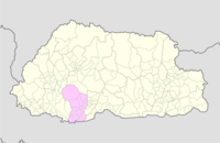 Дагана Бутан карта расположения.png