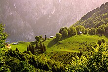 Landscape in Rugova within the Bjeshket e Nemuna National Park bordering Albania. Dromodol hill in Rugova - Paradise Lost.jpg