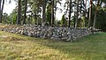 Riedulių tvora aptvertos kapinės