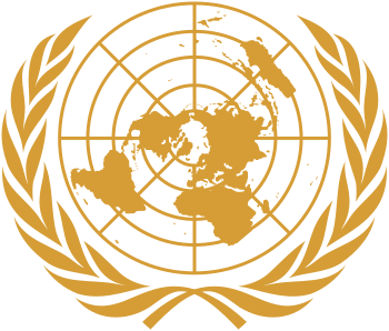 English: Emblem of the United Nations. Color i...