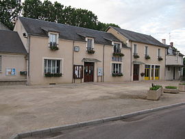 The town hall in Lunery