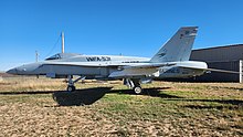 F/A-18A on display at the Texas Air Museum in Slaton, Texas FA-18A at the TAM.jpg