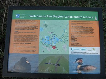 Fen Drayton information display