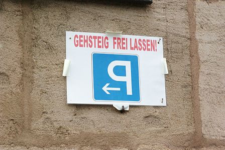 Die Pfeilrichtung passte anscheins nicht