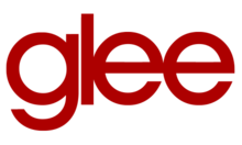 The word "glee" written in lowercase letters