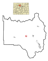 Location in Grand County and the state of Colorado