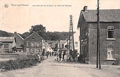 Ham-sur-Heure avant 1920 - Les environs de la gare et l'actuel chemin du Hameau