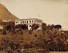 Government House, c. 1873 Hong Kong; the Government House and grounds. Photograph. Wellcome V0037343.jpg
