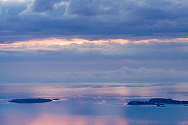 St. Ivan with St. Peter Island and St. Cyricus Island in the Bay of Sozopol