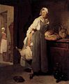 Servant Returning from the Market (La Pourvoyeuse) by Jean-Baptiste-Siméon Chardin, 1738]