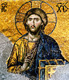 Icon of Jesus Christ from the Hagia Sophia.