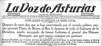 Miniatura per La Voz de Asturias