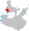 Situació de Ladenburg dins del districte de Rhein-Neckar