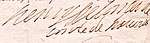 Signature de Henri de Lorraine