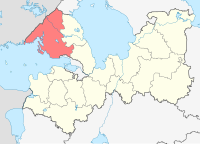 Выбарскі раён на мапе