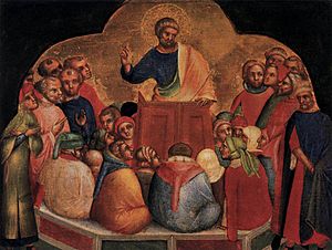 Apostle Peter Preaching