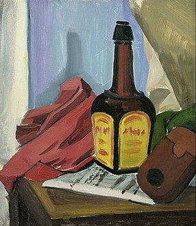 Stilleben med "Maggiflaske", 1929/30