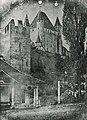 Photographie au daguerréotype du Château de Thoune en Suisse, réalisée par Franziska Möllinger, vers 1844.