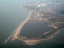 Aerial view of the Maasvlakte area, one of the latest extensions to the port Maasvlakte-europort.jpg