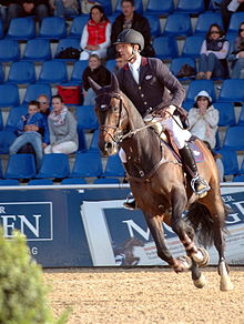 Leopold van Asten mit Zidane beim Maimarkt-Turnier Mannheim 2014