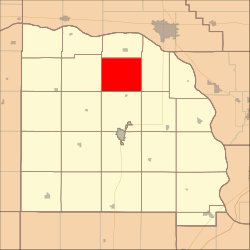 Location in Saunders County