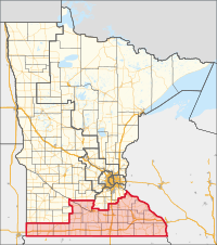 Minnesota's 1st congressional district (since 2023).svg
